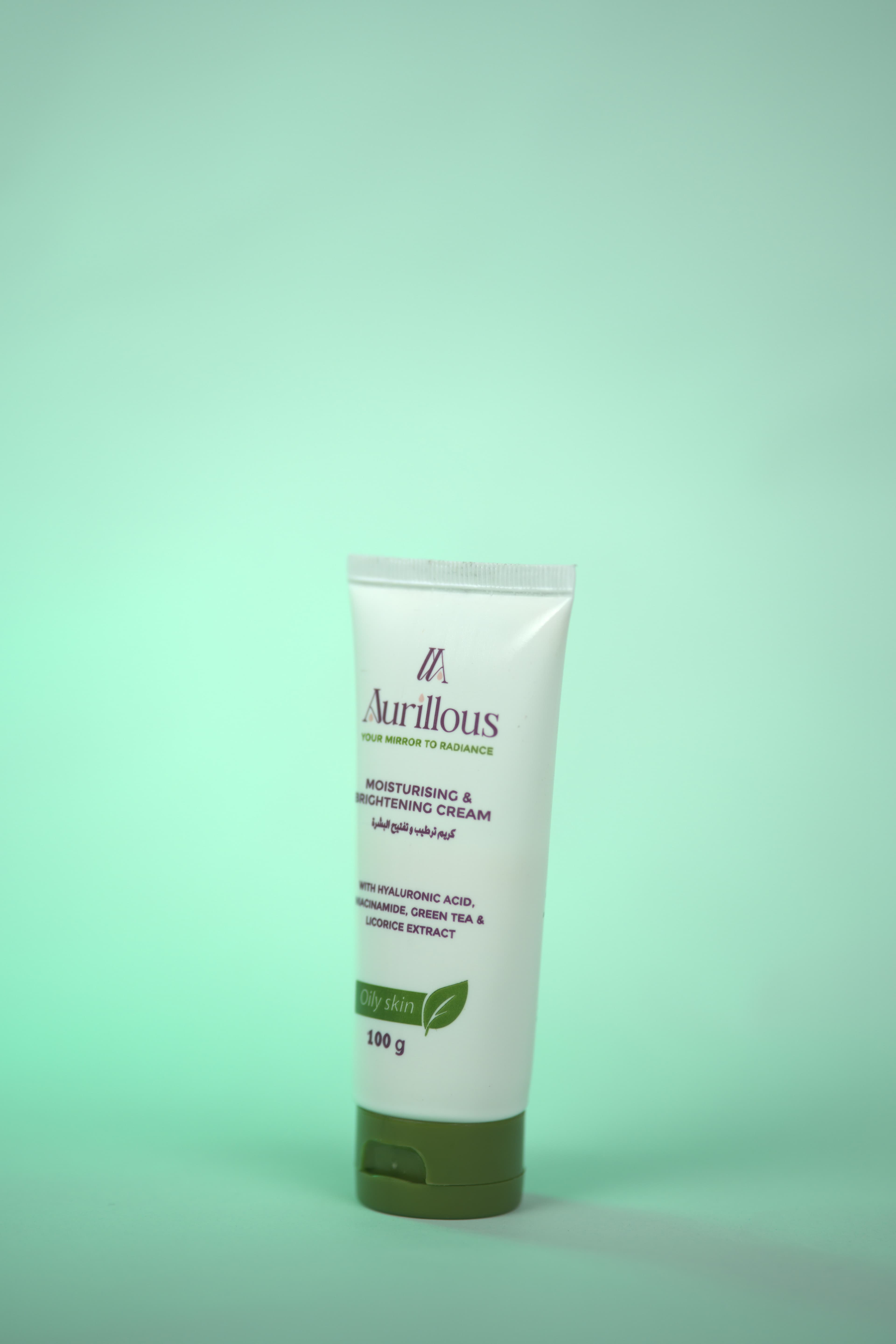 Aurillous Moisturizing and Brightening Cream – Oily, Combination & Acne-Prone Skin