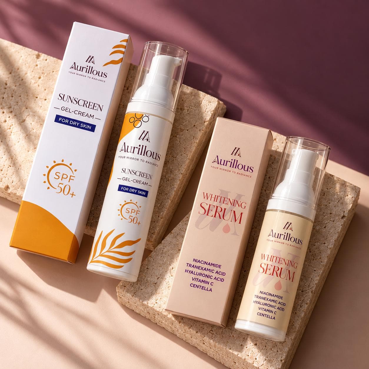 Aurillous Glow & Protect Duo ( Dry & Normal)