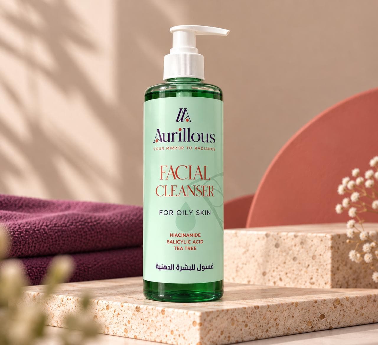 Aurillous Facial Cleanser – Oily, Combination & Acne-Prone Skin