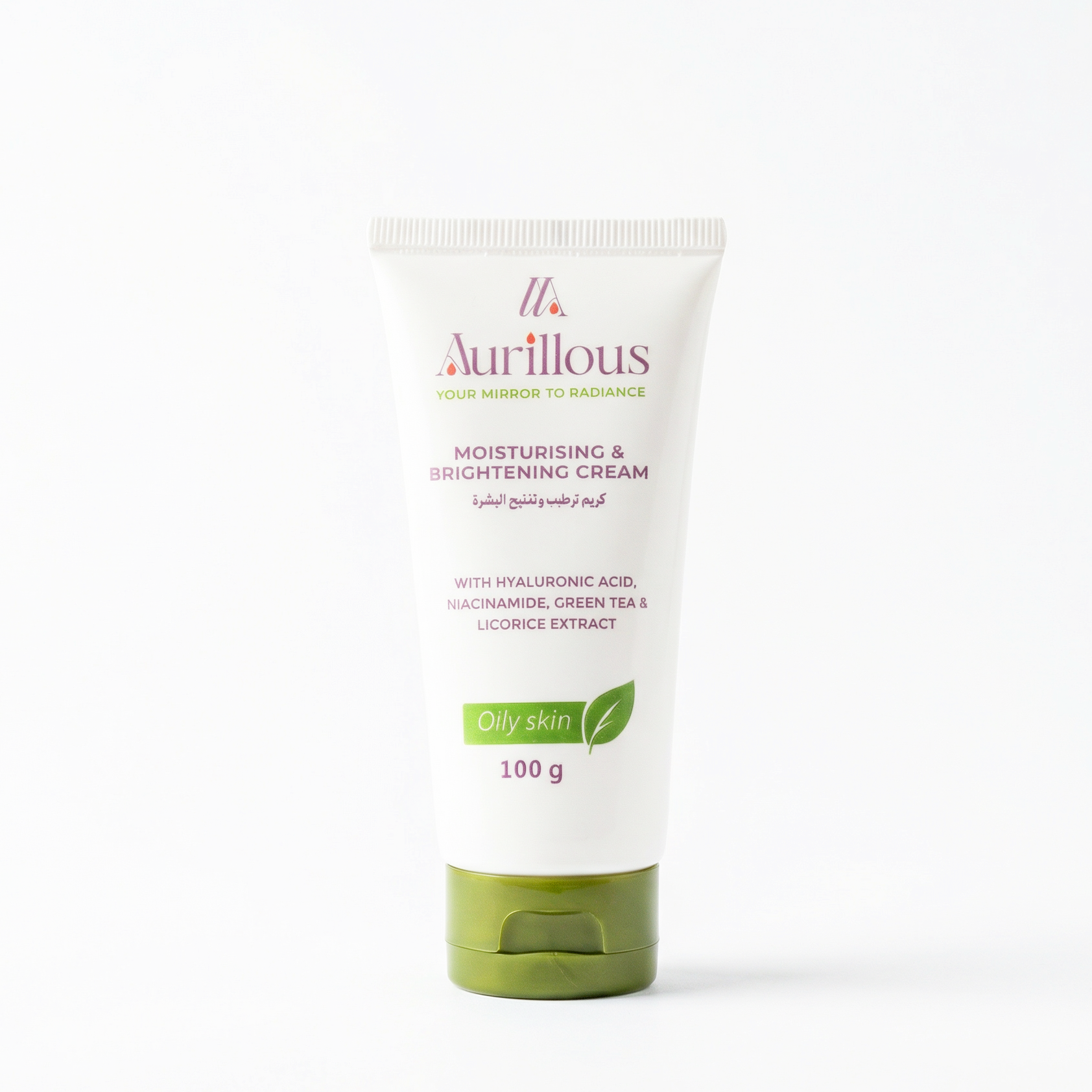Aurillous Moisturizing and Brightening Cream- Oily, Combination & Acne-Prone Skin